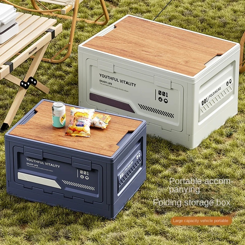 Folding Outdoor Camping Storag - Car Trunk Organizer Foldable Storage Box 评论和价格