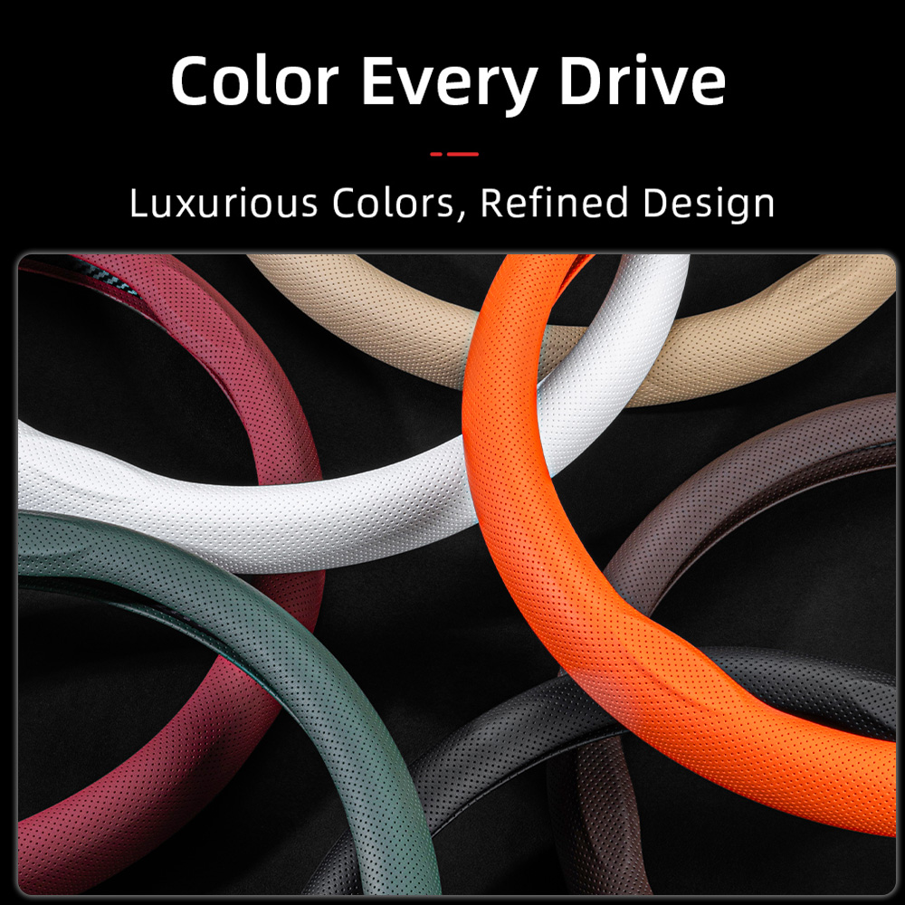 Suitable for Mitsubishi Nappa  - Car Steering Wheel Cover Anti Slip Breathable 评论和价格