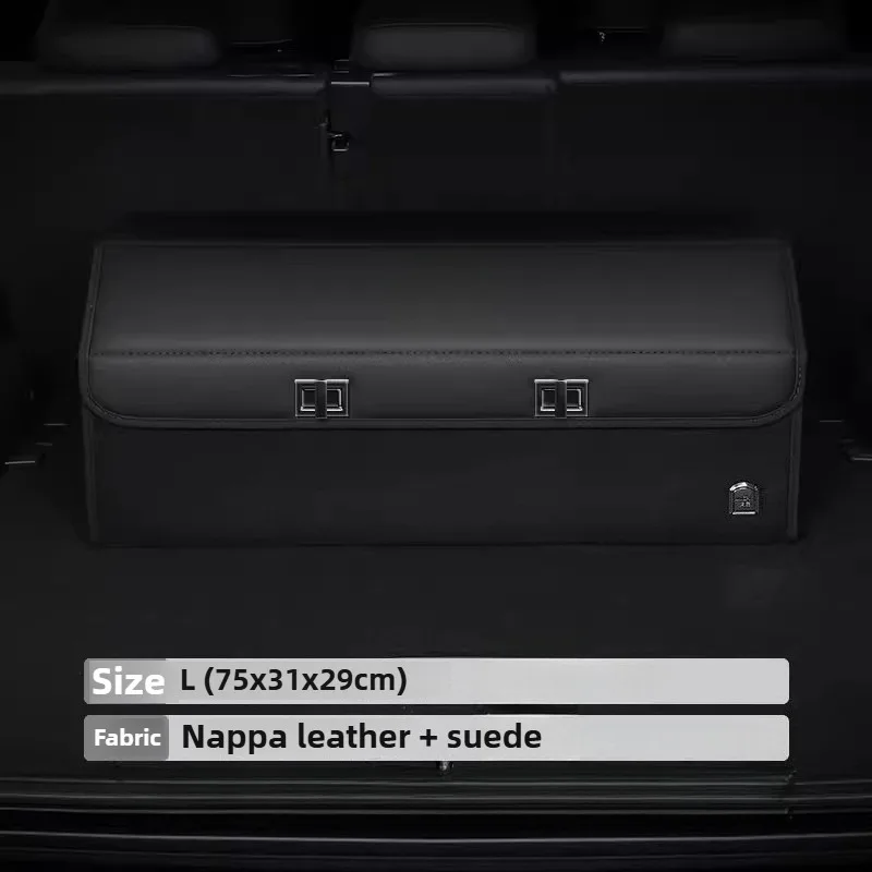 Light Luxury Suede Car Trunk S - Car Trunk Organizer Foldable Storage Box 评论和价格