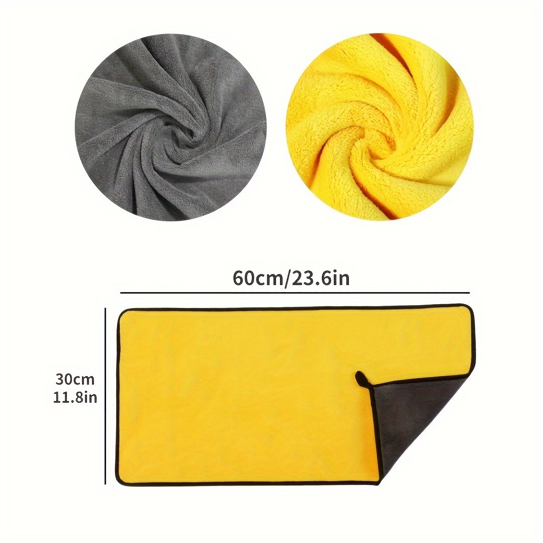 1/5/10Pcs Microfiber Car Wash  - Microfiber Car Drying Towel Super Absorbent 评论和价格