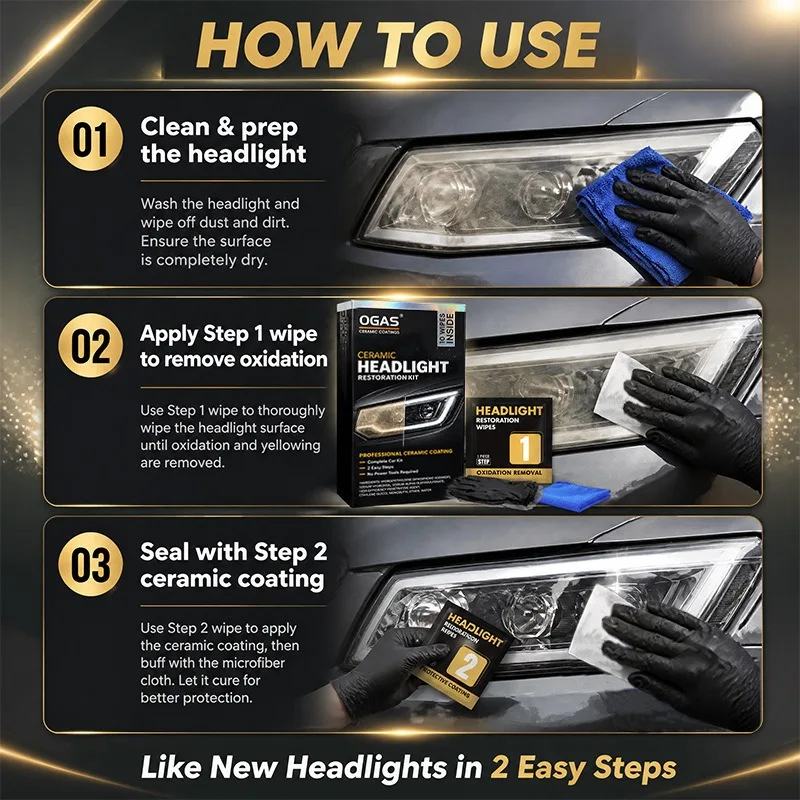 Ceramic Car Headlight Restorat - Car Care 评论和价格